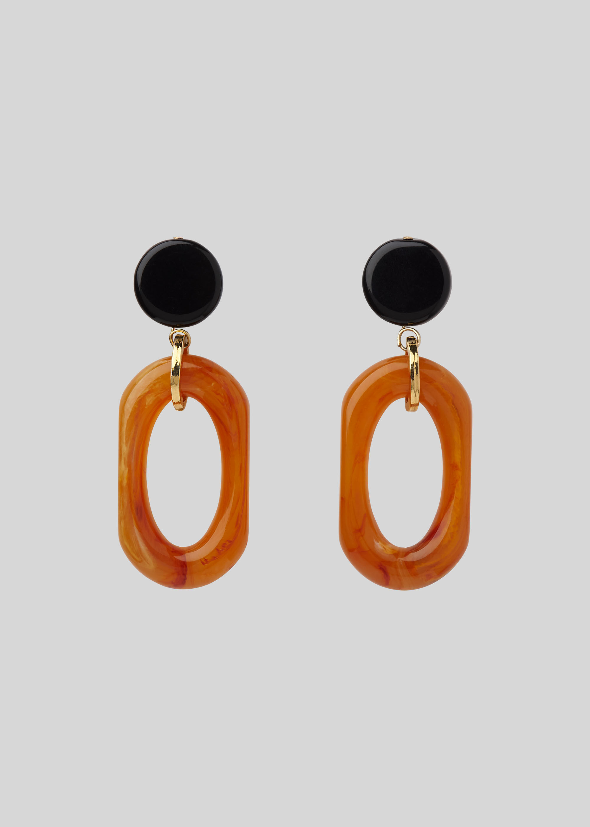 Resin Drop Earring |