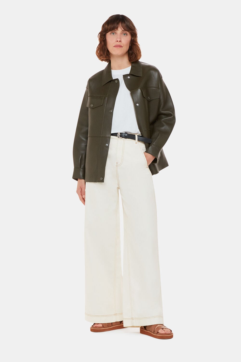 Wide Leg Cargo Jean