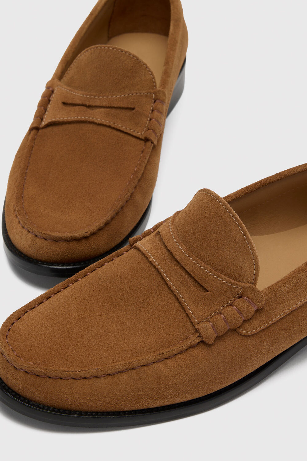Brown Manny Suede Loafer
