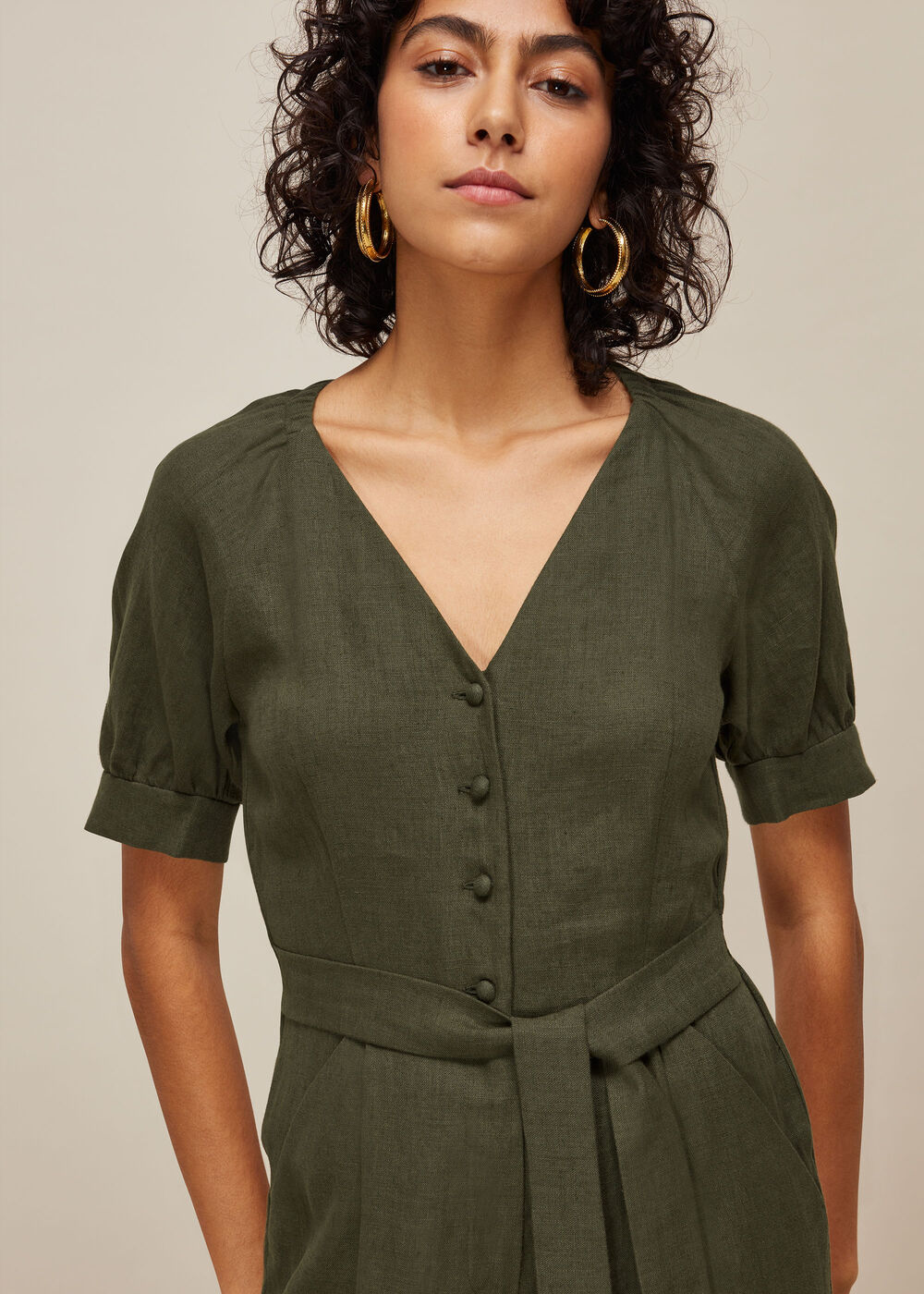 Nora Linen Jumpsuit
