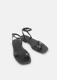 Toe Loop Strappy Sandal