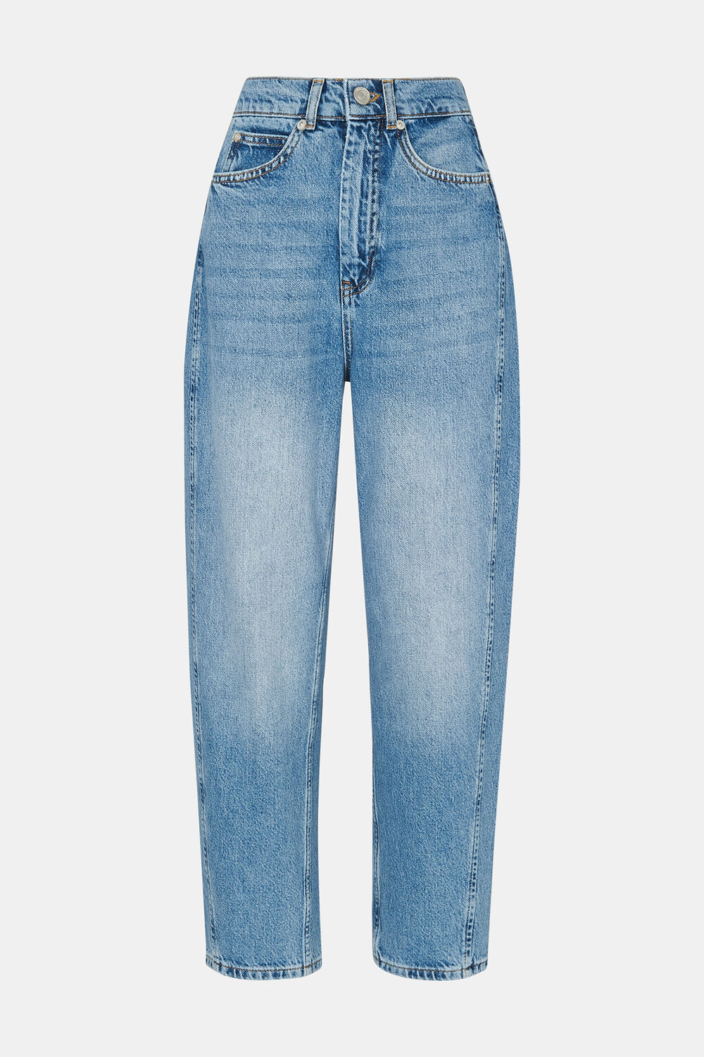 Petite Authentic Barrel Leg Jean