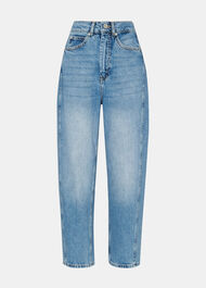 Petite Authentic Barrel Leg Jean