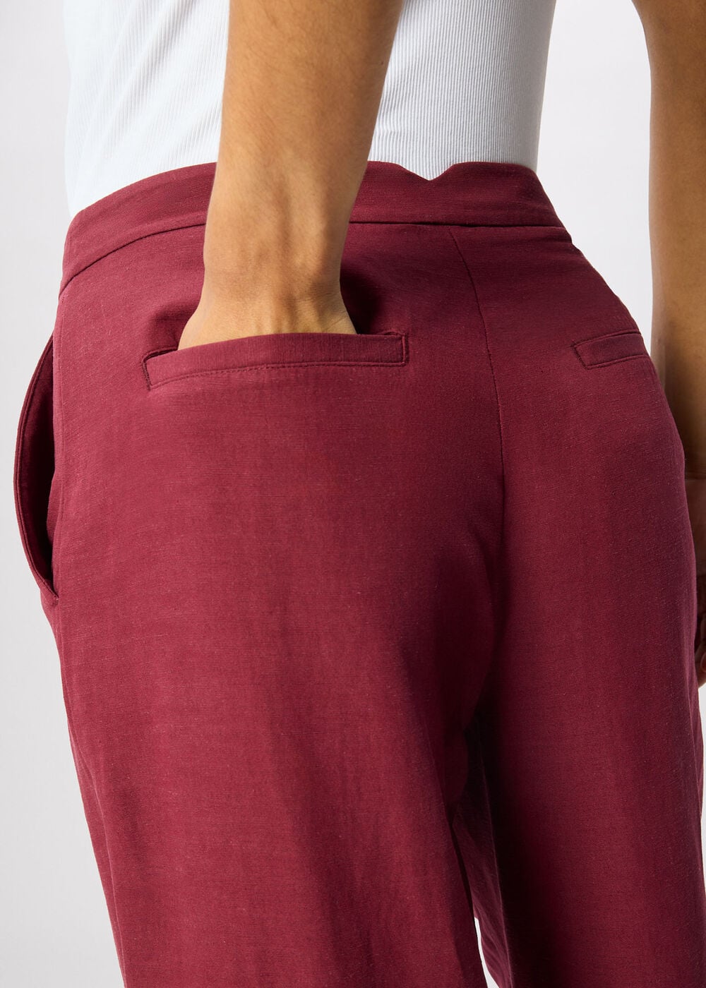 Full Length Pintuck Trouser