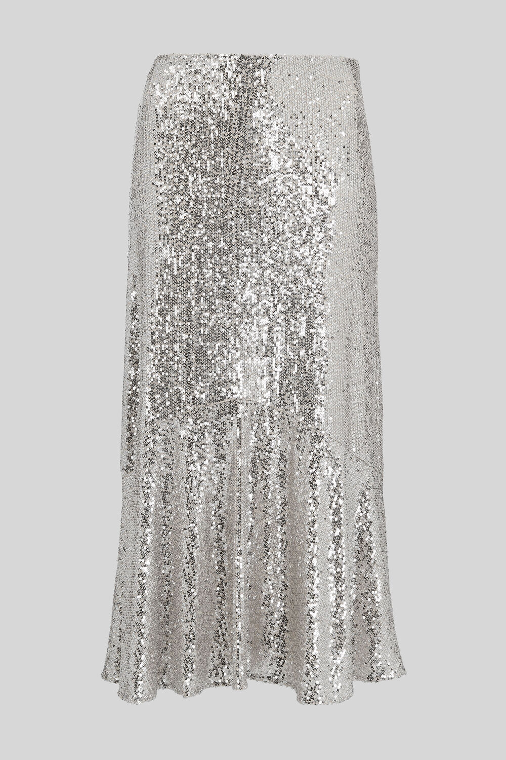 Suki Sequin Skirt Silver