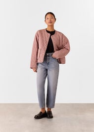 Petite Maya Cotton Quilted Jacket