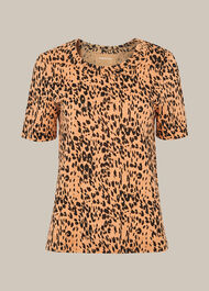 Safari Print Rosa Tshirt