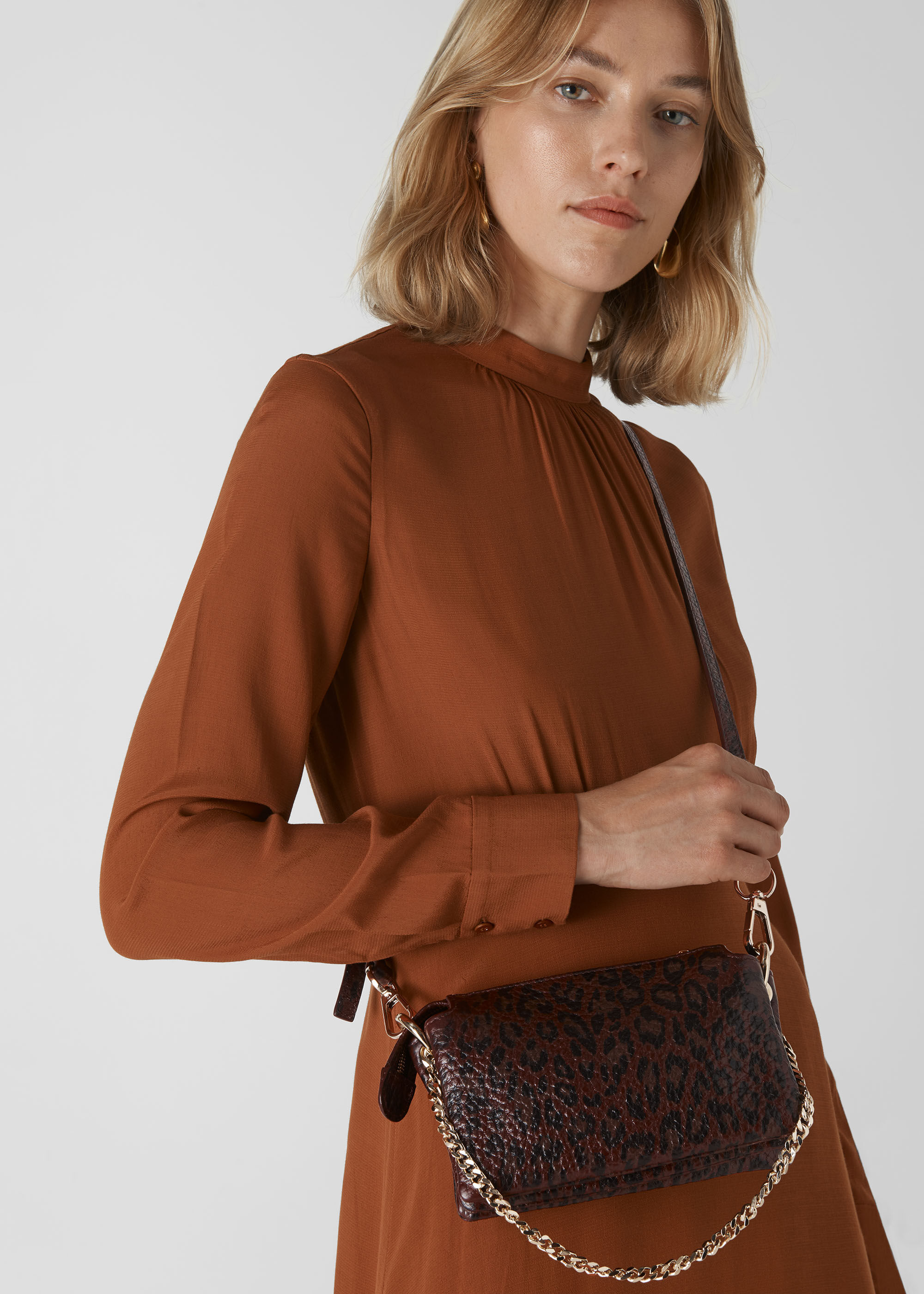 Whistles leopard bag online