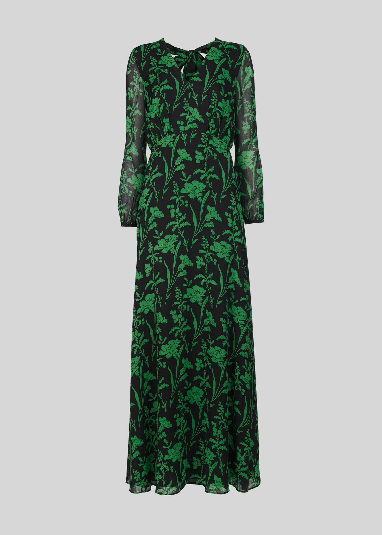 Valerie Woodland Floral Dress Green/Multi