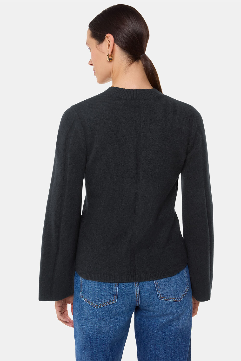Wide Sleeve Detail Cardigan