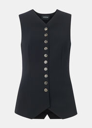 Cora Crepe Waistcoat