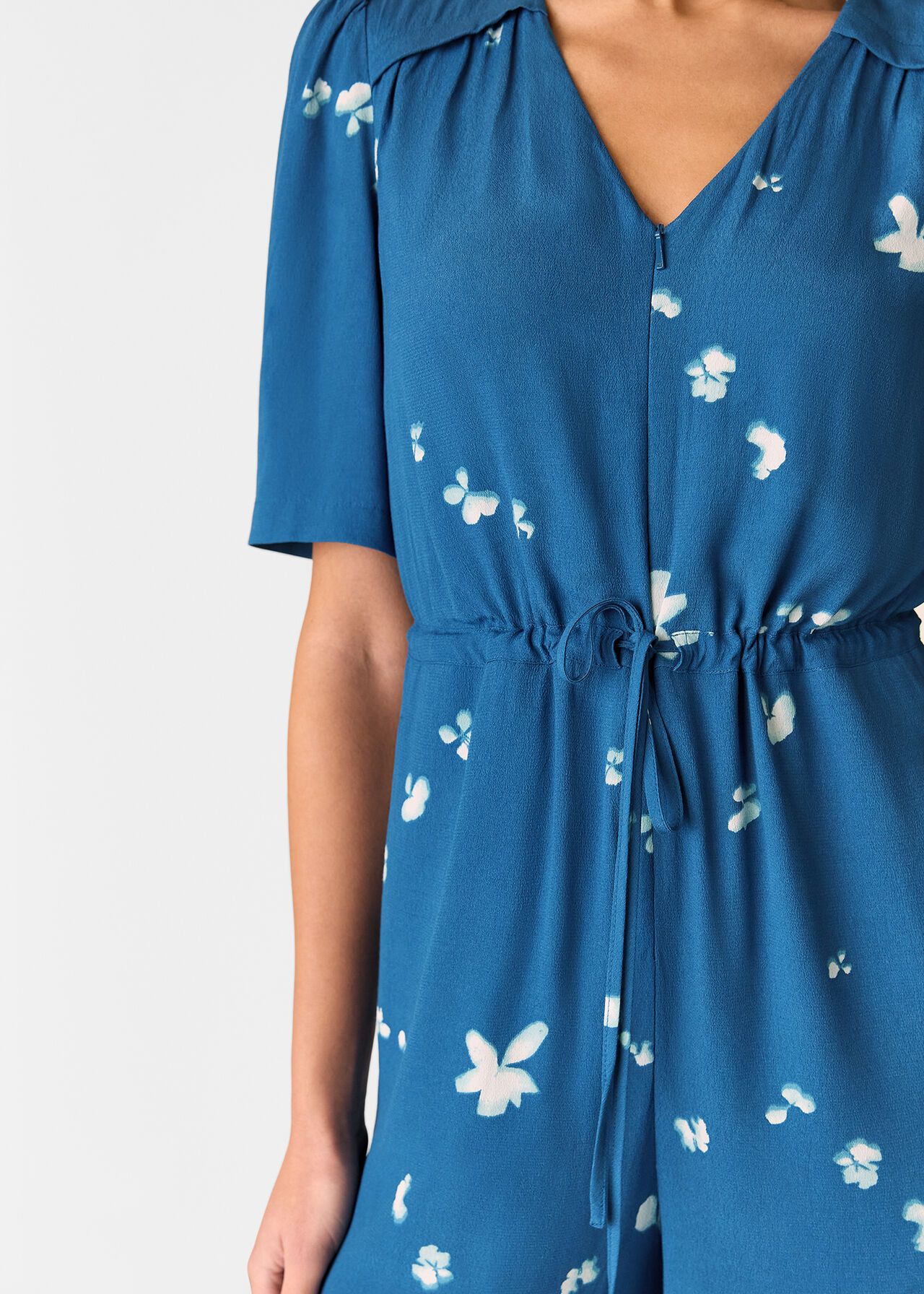 Sun Bleached Floral Jumpsuit