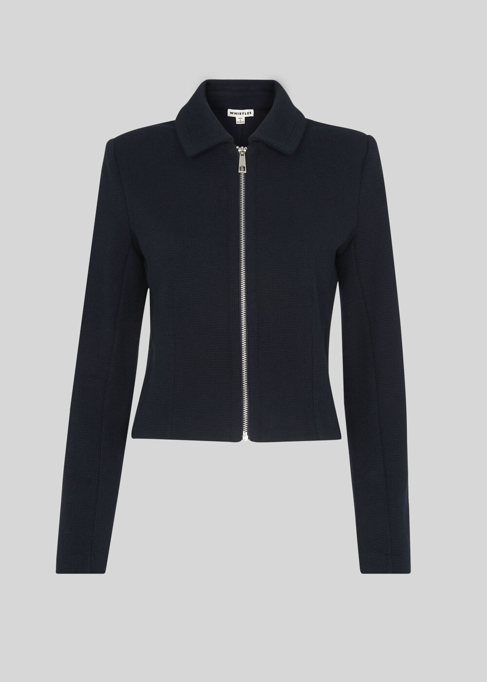 Zip Front Jersey jacket