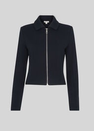 Zip Front Jersey jacket