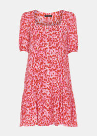 Blurred Strokes Flippy Dress