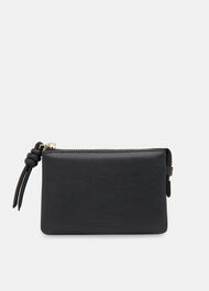 Knotted Zip Pull Purse
