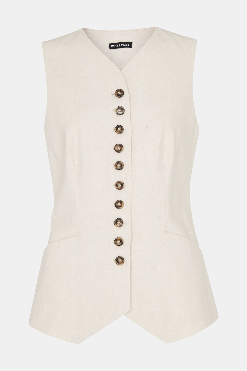 Lindsey Linen Blend Waistcoat