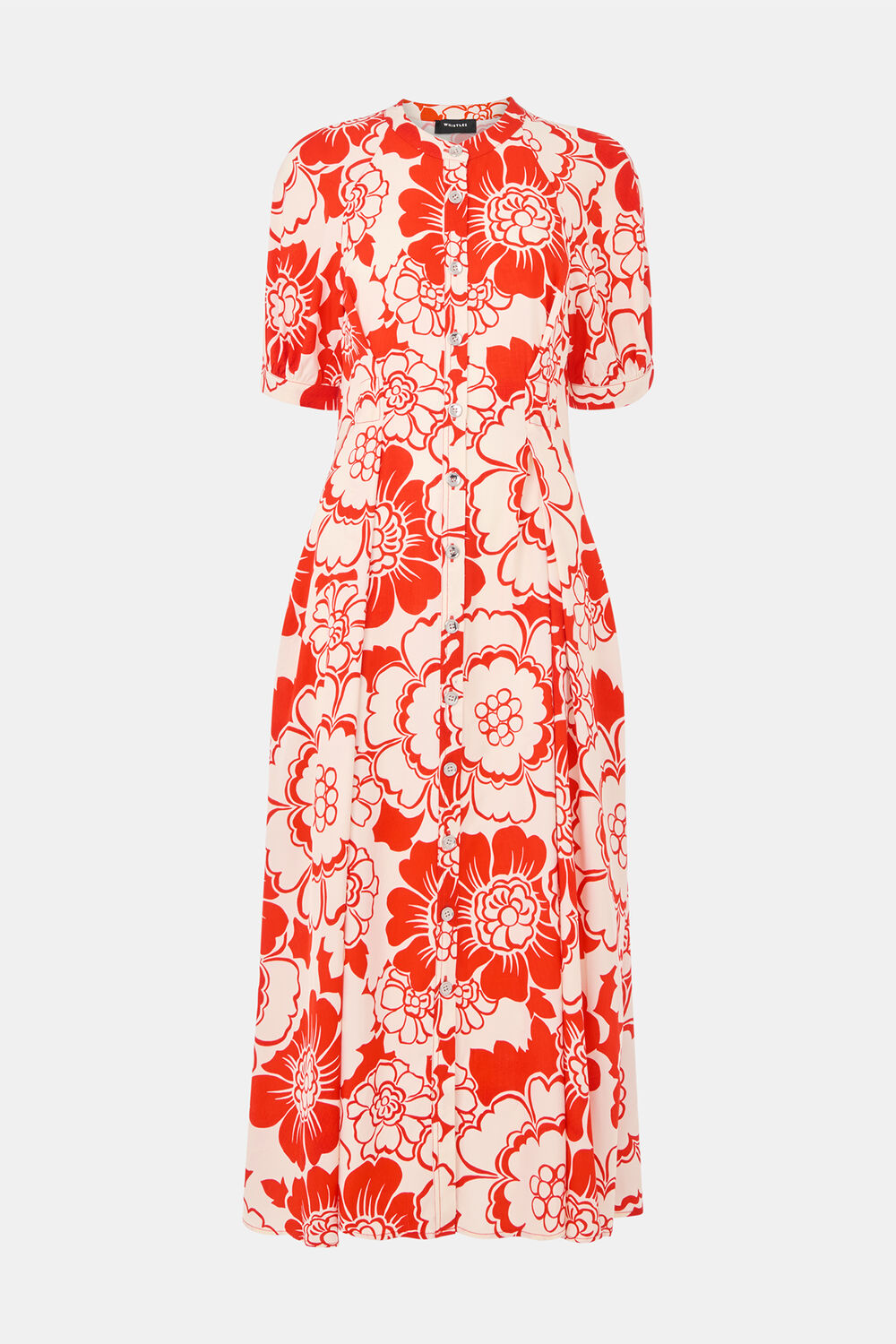 Petite Bloom Floral Midi Dress