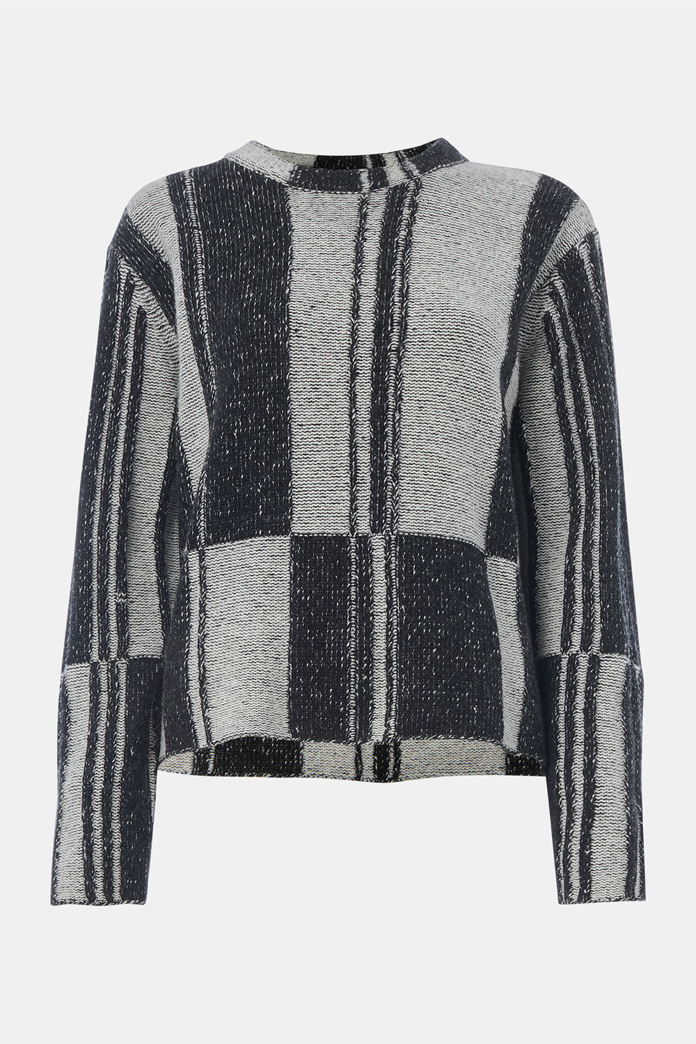 Block Stripe Wool Knit