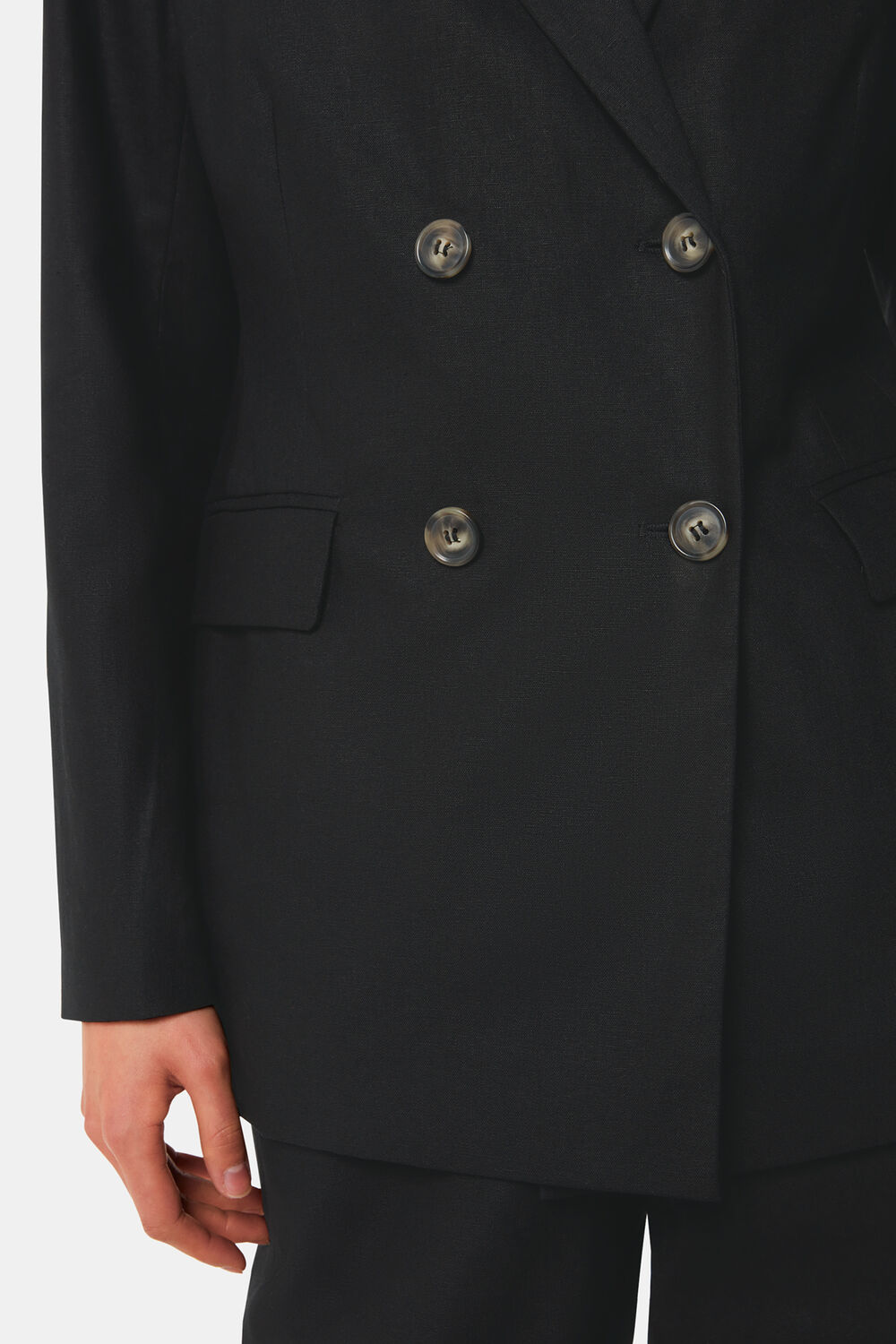 Lindsey Linen Blend Blazer