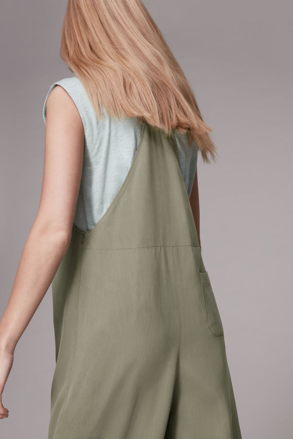 Khaki Rita Dungarees