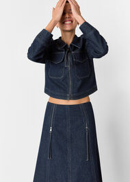 Madri Western Midi Skirt