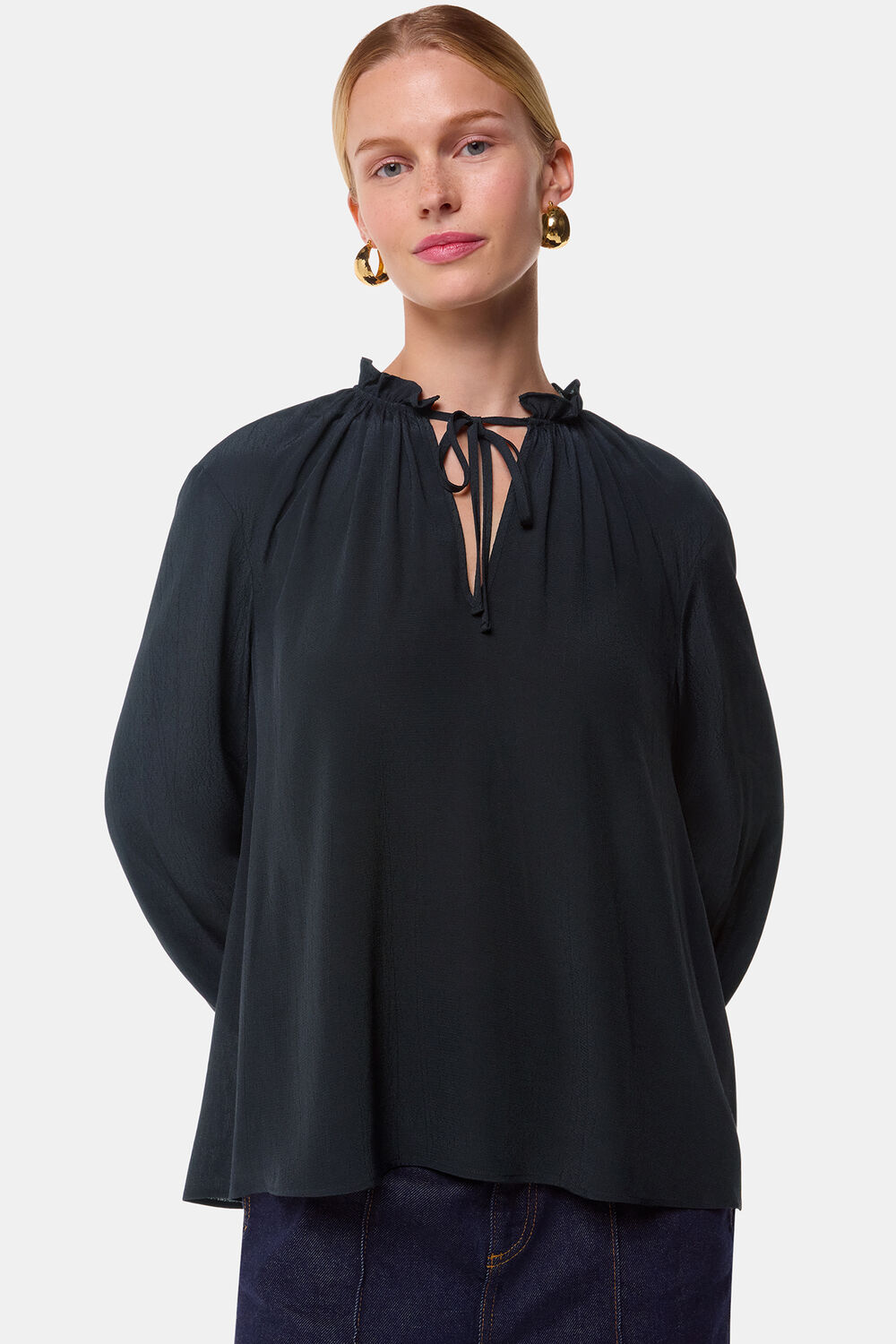 Paige Tie Neck Blouse