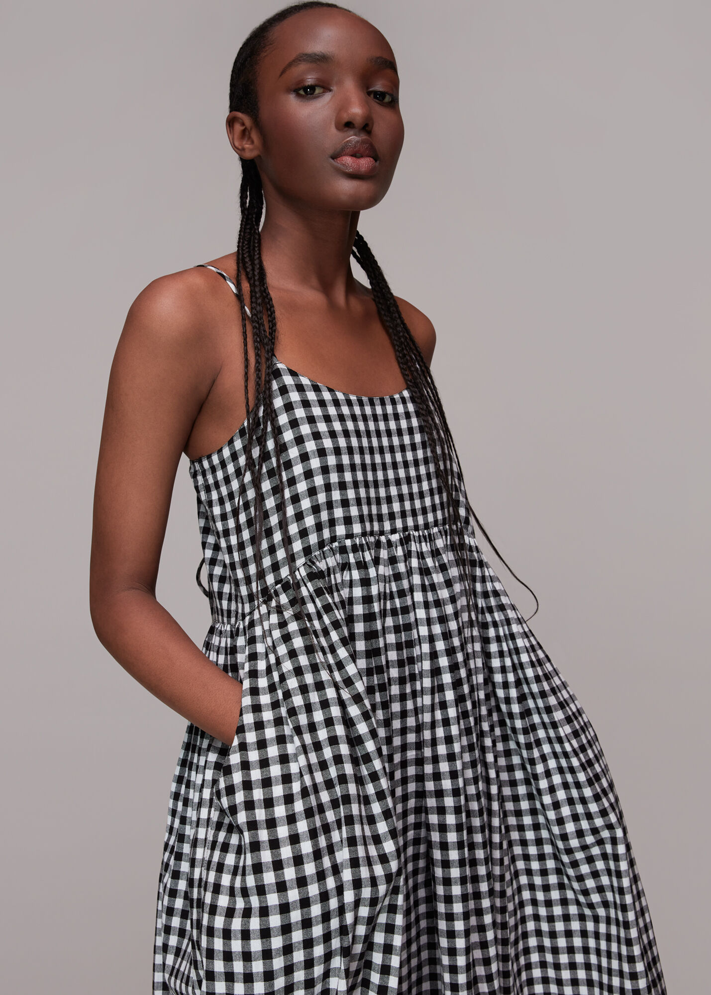 Gingham sale dress womens