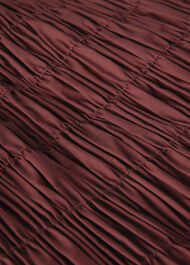 Cotton Ruched Bodice Dress