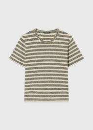 Stripe Linen T-Shirt