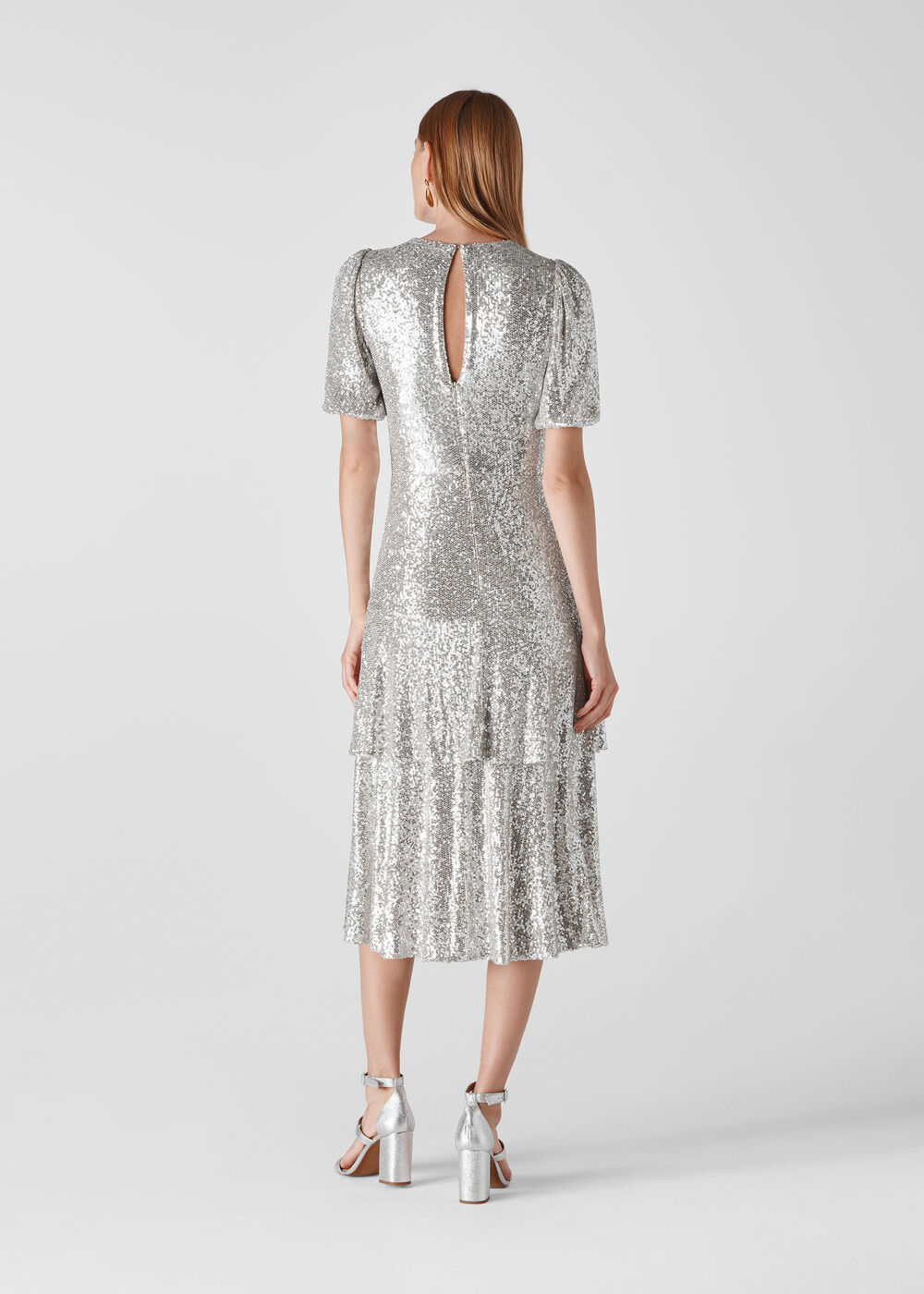 Arabelle Sequin Midi Dress