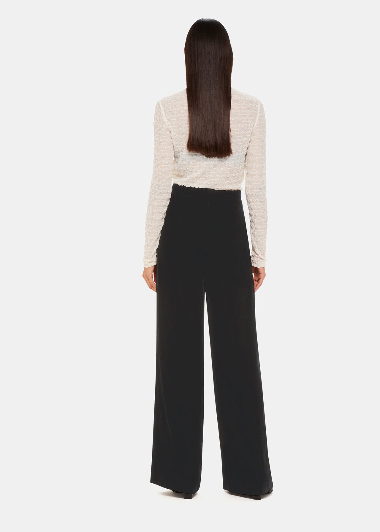Full Length Velvet Trouser