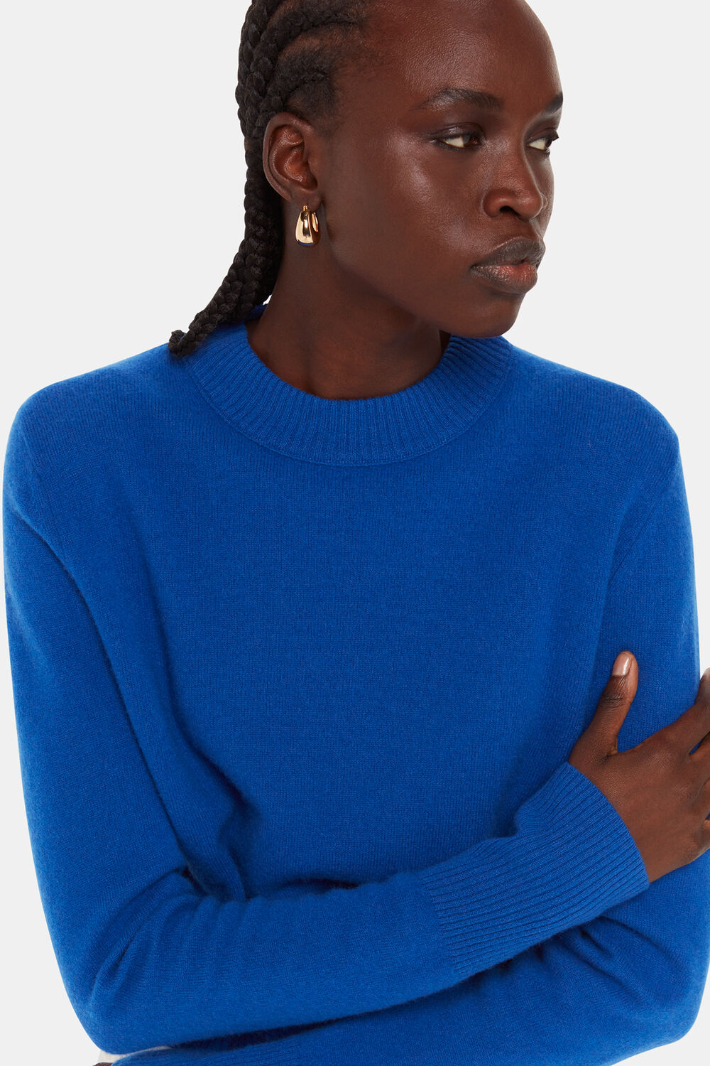 Wool Cropped Sweater