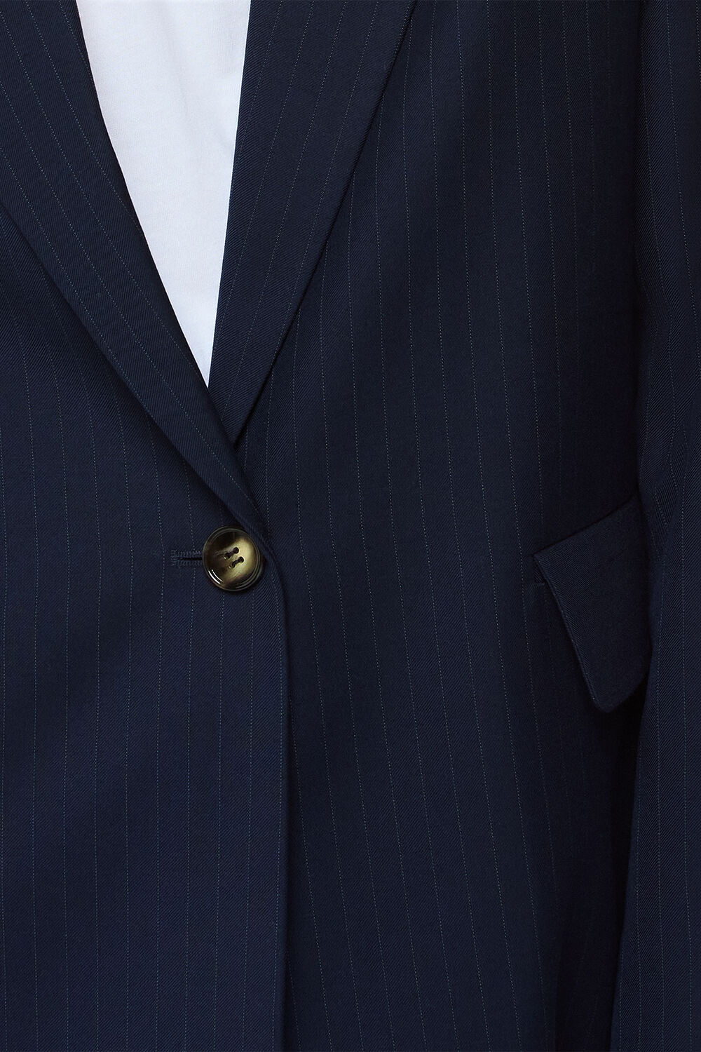 Pinstripe Blazer