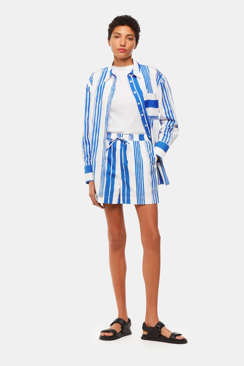 Painted Stripe Shorts