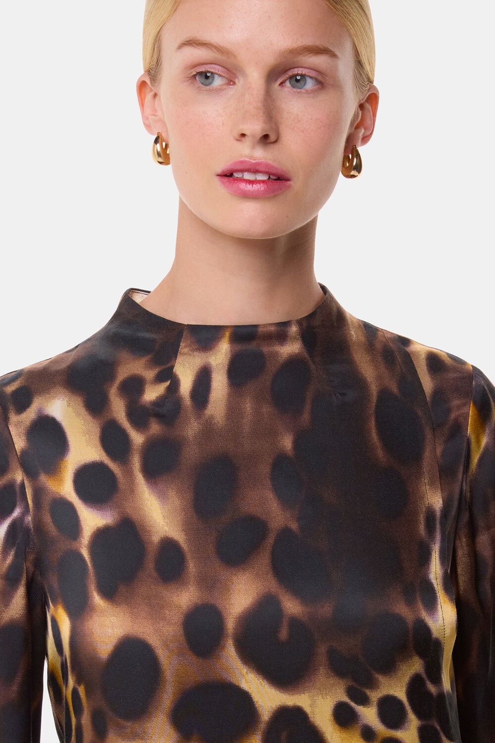 Misty Leopard Cleo Dress