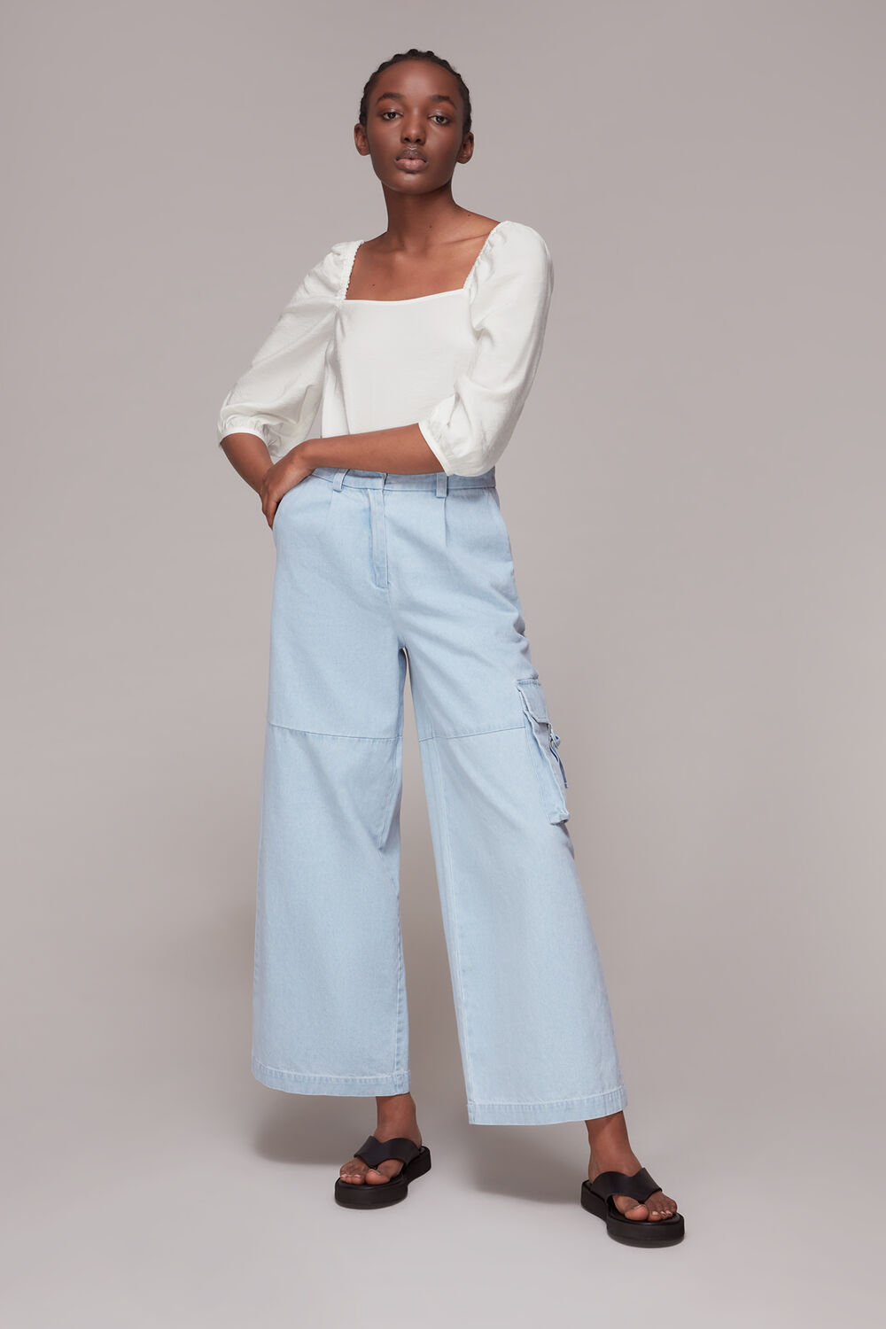 Blanche Square Neck Top