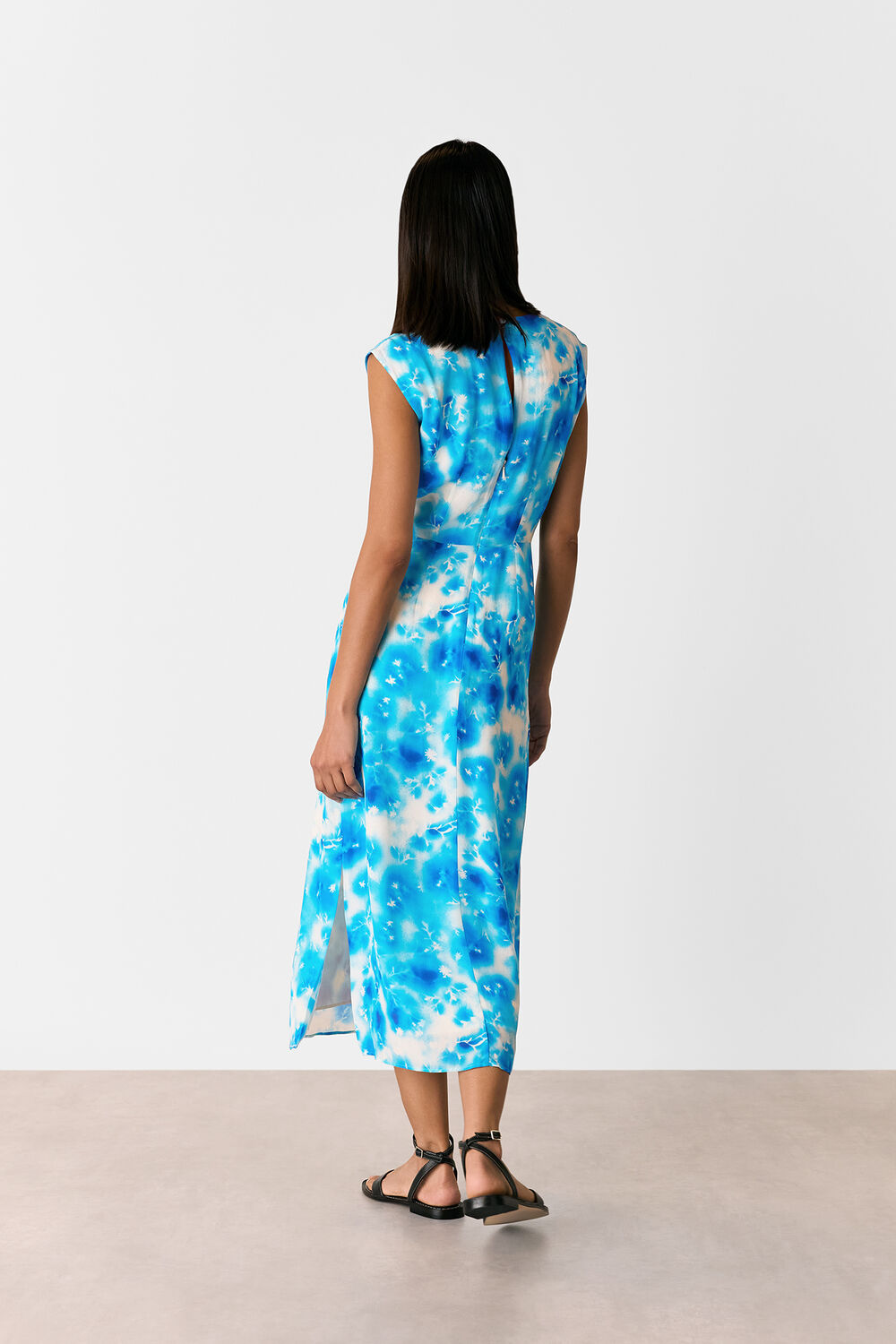 Sprayed Flowers Daina Dress