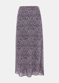 Daisy Field Side Button Skirt