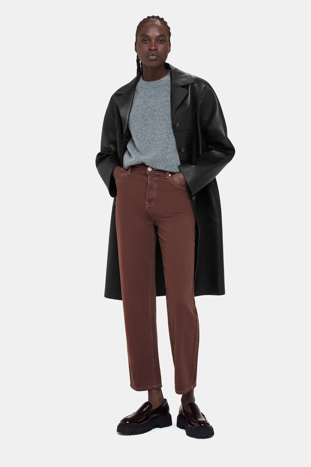 Chocolate Authentic Mollie Straight Jean