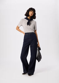 Rosa Double Trim Stripe TShirt