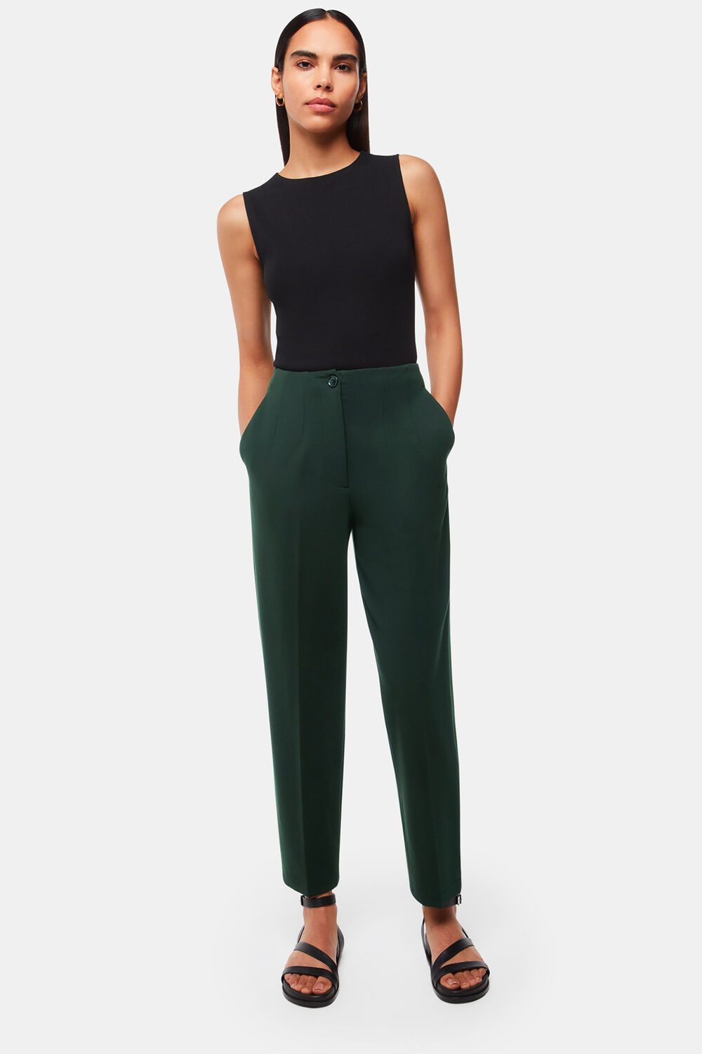 Lila Ponte Trouser