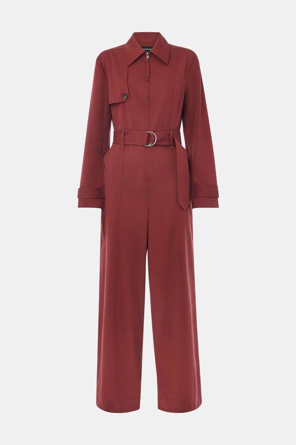Trench Detail Jumpsuit