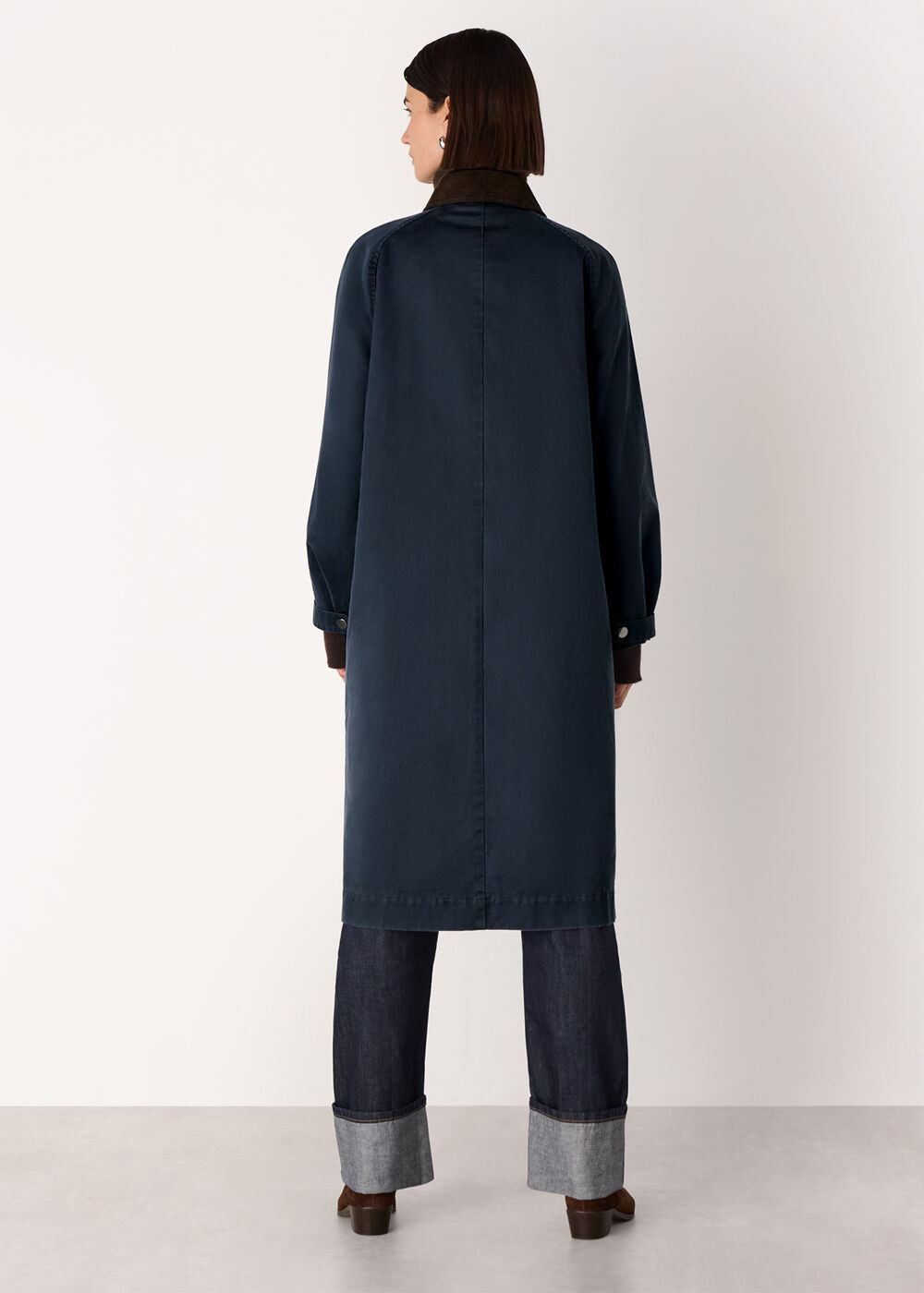 Gabriella Waxed Overcoat