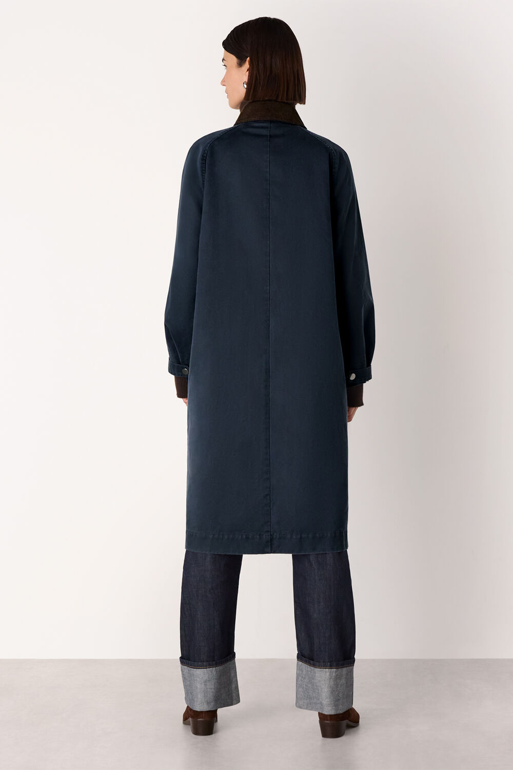 Gabriella Waxed Overcoat