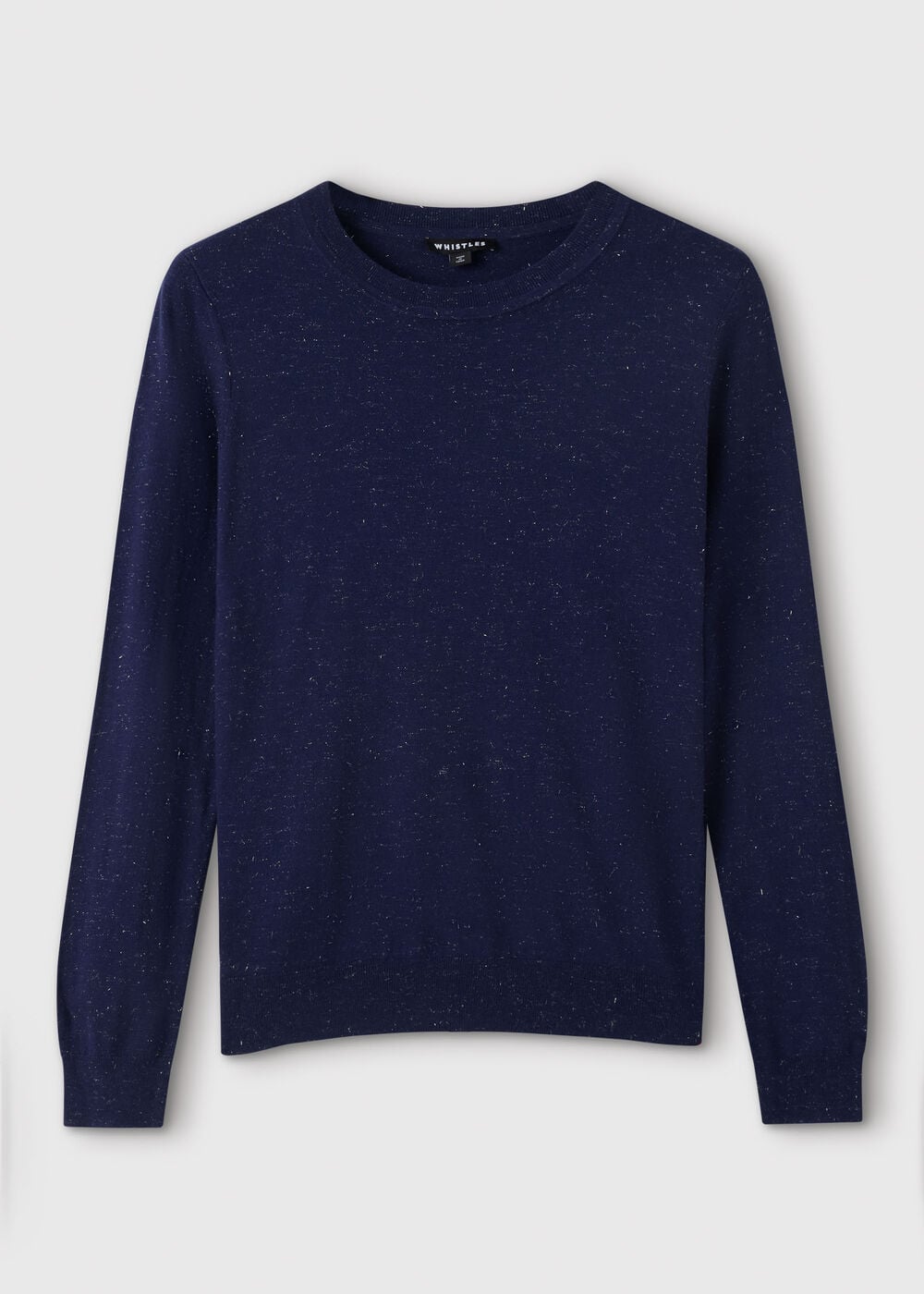 Navy Annie Sparkle Crew Neck