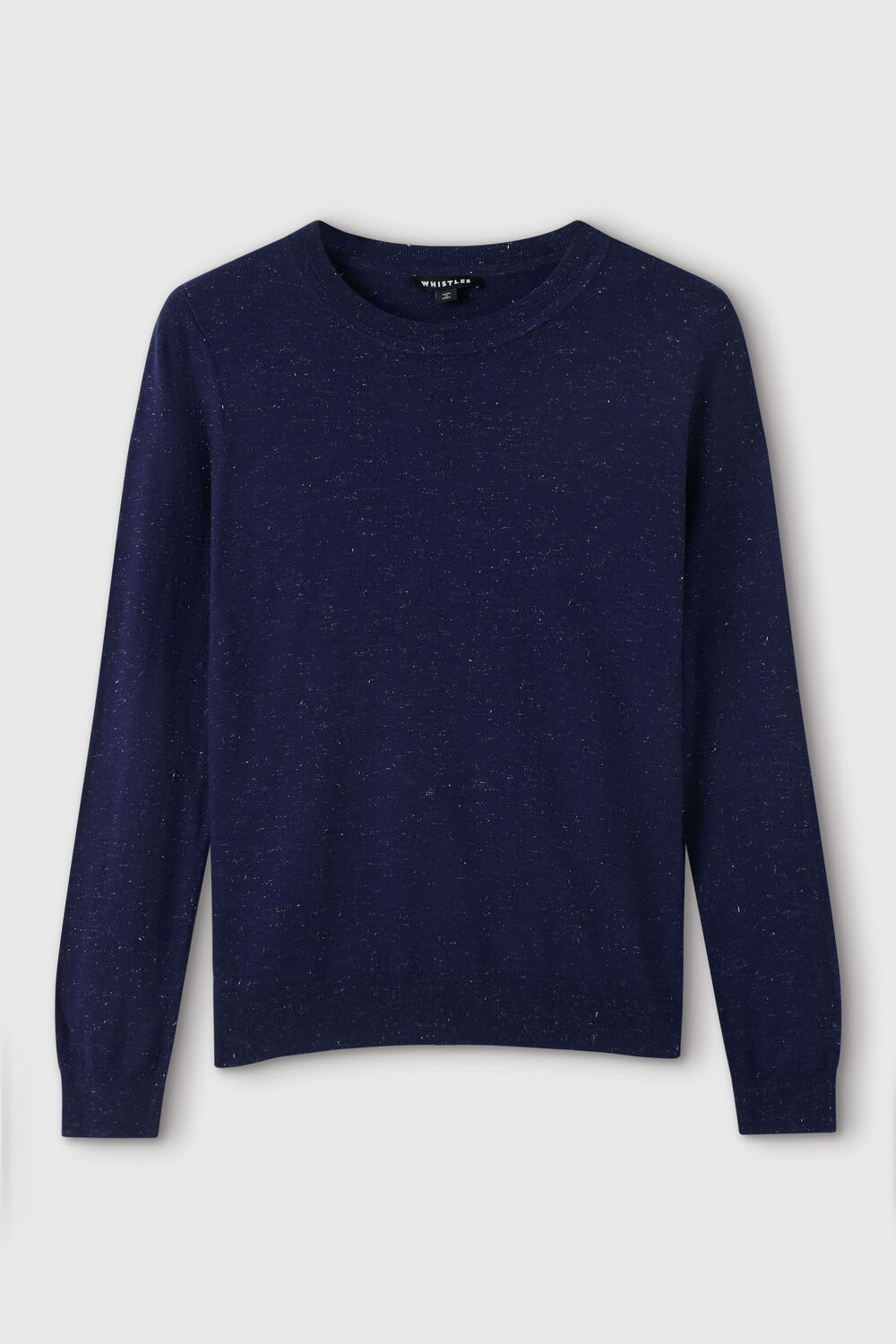 Navy Annie Sparkle Crew Neck