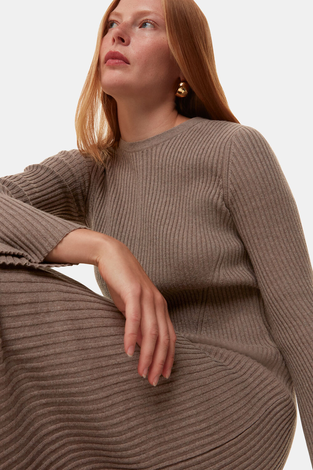 Willow Ribbed Knit Dress