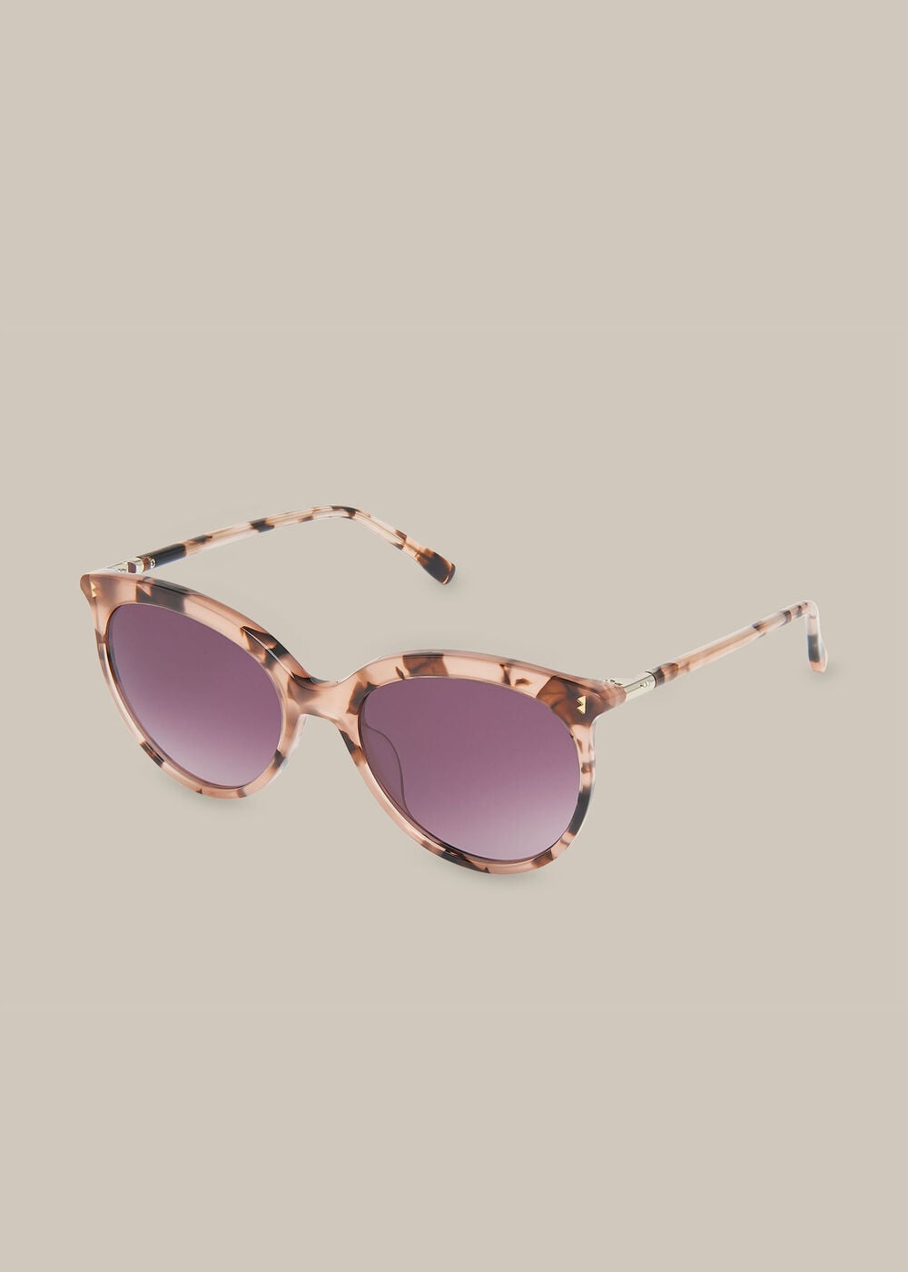 Maya Cat Eye Sunglasses Brown/Multi