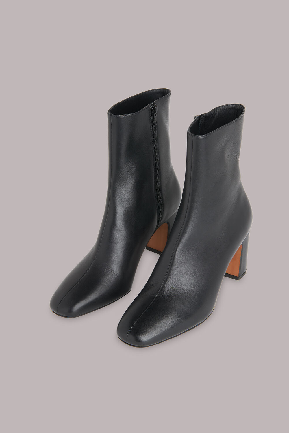 Black Holan Heeled Boot